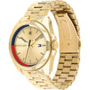 Tommy Hilfiger Yellow Gold Plated Mens Watch 1791686