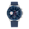 Tommy Hilfiger Clark Blue Leather Strap Mens Watch 1792209