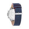 Tommy Hilfiger Clark Blue Leather Strap Mens Watch 1792209