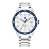 Tommy Hilfiger Remy White Dial Stainless Steel Mens Watch 1792227