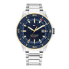 Tommy Hilfiger Remy Blue Dial Stainless Steel Mens Watch 1792229