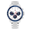 Tommy Hilfiger Clark White Dial Stainless Steel Mens Watch 1792238