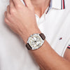 Tommy Hilfiger Cole Leather Strap Mens Watch 1792270