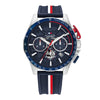 Tommy Hilfiger Bank Silicone Strap Mens Watch 1792292