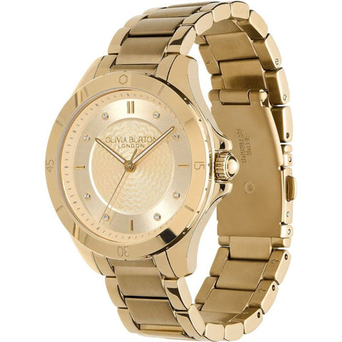 Olivia Burton Sport Luxe Gold Ladies Watch 24000040