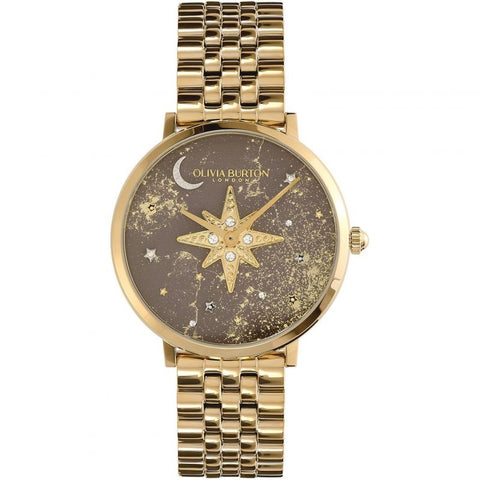 Olivia Burton Celestial Nova Gold Ladies Watch 24000079