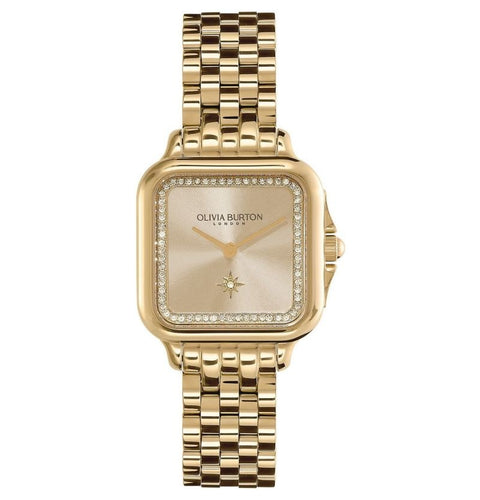 Olivia Burton Grosvenor Gold Plated Ladies Watch 24000084