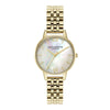 Olivia Burton Mother of Pearl Gold Plated Ladies Watch 24000169