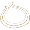 Olivia Burton Illusion Gold Stacking Necklace 24100074