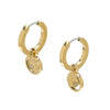 Olivia Burton Gold Celestial Sun and Moon Huggie Earrings 24100163