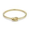 Olivia Burton Classic Lovers Knot Gold Plated Bangle 24100223
