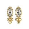 Olivia Burton Classic Dainty Gold Plated Stud Earrings 24100286