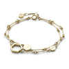 Olivia Burton Signature Honeycomb Double Chain Bracelet 24100308