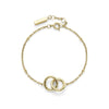 Olivia Burton Classic Amity Interlock Gold Plated Bracelet 24100315