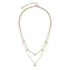 Olivia Burton Classic Mini Heart Gold Plated Double Chain Necklace 24100457