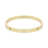 Olivia Burton Mini Heart Gold Plated Bangle Bracelet 24100466