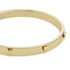 Olivia Burton Mini Heart Gold Plated Bangle Bracelet 24100466
