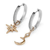 Olivia Burton Signature Celestial Star and Moon Huggie Hoop Earrings 24100472