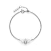 Olivia Burton Signature Honey Bee Silver Tone Bracelet 24100476