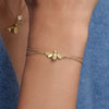 Olivia Burton Signature Honey Bee Gold Plated Bracelet 24100477