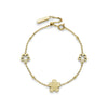 Olivia Burton Forget Me Not Gold Plated Bracelet 24100544