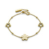 Olivia Burton Forget Me Not Gold Plated Bracelet 24100544