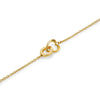 Olivia Burton Kindred Interlink Heart Gold Plated Bracelet 24100553
