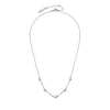 Olivia Burton Celestial North Star and Moon Silver Tone Necklace 24100620