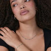 Olivia Burton Celestial North Star and Moon Silver Tone Necklace 24100620