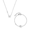 Olivia Burton Classic Hex Interlink Bracelet and Necklace Gift Set 24170001