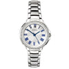 Sekonda Crystal Bezel Ladies Watch Silver Colour Bracelet 2777