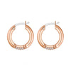 Tommy Hilfiger Crystal Set Ladies Hoop Earrings 2780213