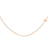 Tommy Hilfiger Metallic Orbs Carnation Gold Necklace 2780898