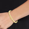 Tommy Hilfiger Ladies Gold Plated Stone Set Beaded Bracelet 2780935