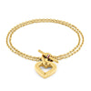 Tommy Hilfiger Ladies Toggle Heart Bracelet 2780970
