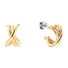 Tommy Hilfiger Gold Plated Nautical Knot Ladies Earrings 2780993