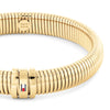 Tommy Hilfiger Gold Plated 10mm Stretch Ladies Bracelet 2780995