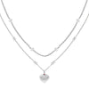 Tommy Hilfiger Stainless Steel Layered Chain Ladies Necklace 2781009