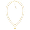 Tommy Hilfiger Gold Plated Layered Chain Ladies Necklace 2781010
