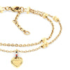 Tommy Hilfiger Gold Plated Layered Chain Ladies Bracelet 2781012