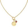 Tommy Hilfiger Gold Plated Nautical Charm Ladies Necklace 2781029