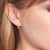 Tommy Hilfiger Gold Plated Lucky Charms Ladies Earrings 2781086