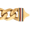 Tommy Hilfiger Chunky Stainless Steel Gold Plated Mens Bracelet 2790088