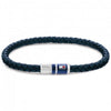 Tommy Hilfiger Blue Leather Mens Bracelet 2790294