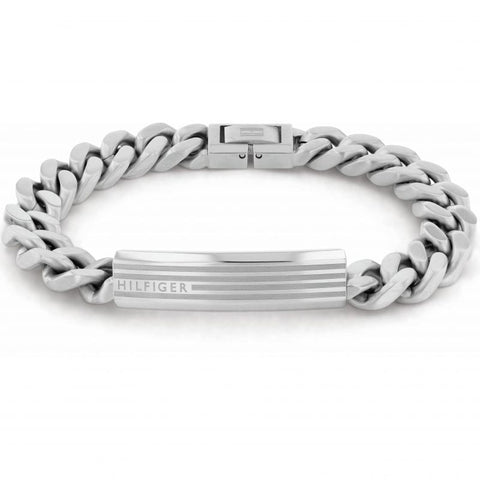 Tommy Hilfiger Chunky Stainless Steel Mens Bracelet 2790345