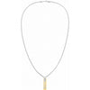 Tommy Hilfiger Logo Double Tag Mens Necklace 2790351