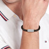 Tommy Hilfiger Mens Brown Leather Bracelet 2790478