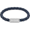 Tommy Hilfiger Navy Leather Mens Bracelet 2790480