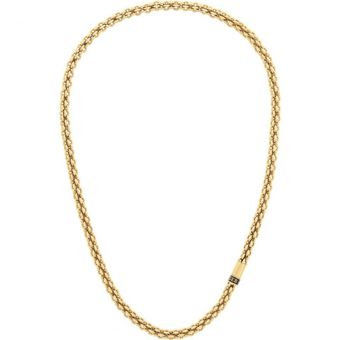 Tommy Hilfiger Mens Gold Plated Chain Necklace 2790525