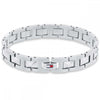 Tommy Hilfiger Stainless Steel Geometric Link Mens Bracelet 2790566